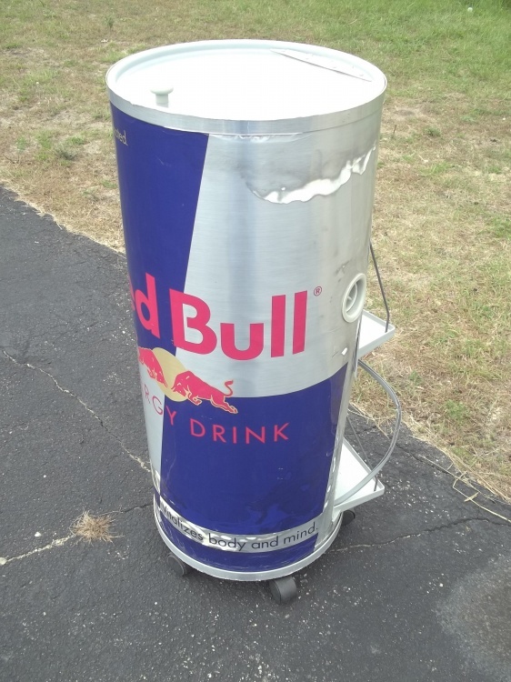 lot 100 image: Red Bull Cooler Display