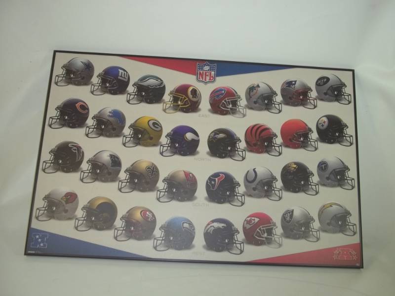 lot 18 image: NFL Sign  22 x 34