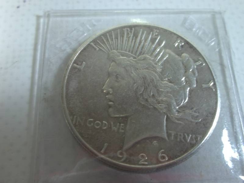 lot 27 image: 1926 Peace Dollar