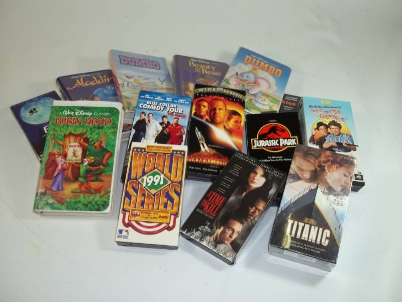 lot 38 image: VCR Movies