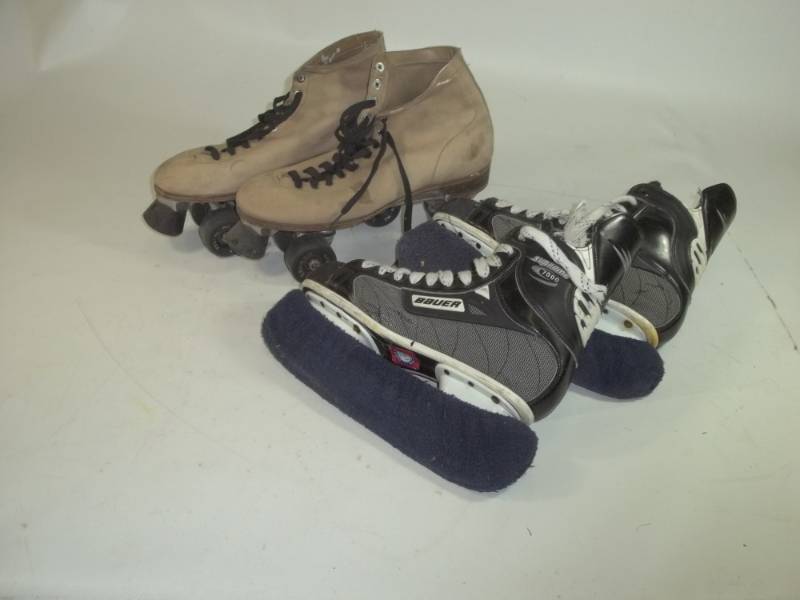 lot 99 image: Roller and Ice Skates