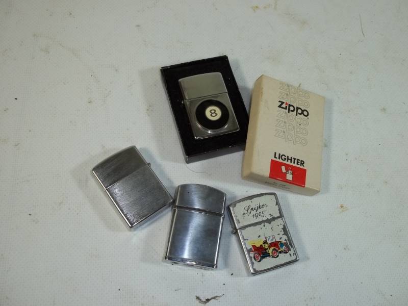 lot 114 image: Zippo & Other Misc Lighters
