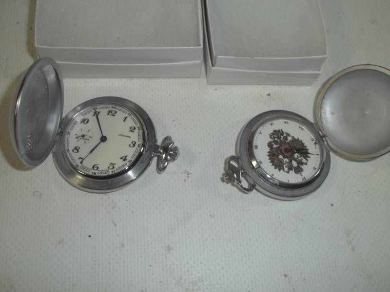 lot 144 image: Pair of Vintage Pocket Watches