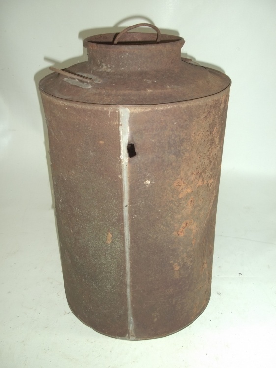 lot 145 image: Vintage Can  about 6 gallon size