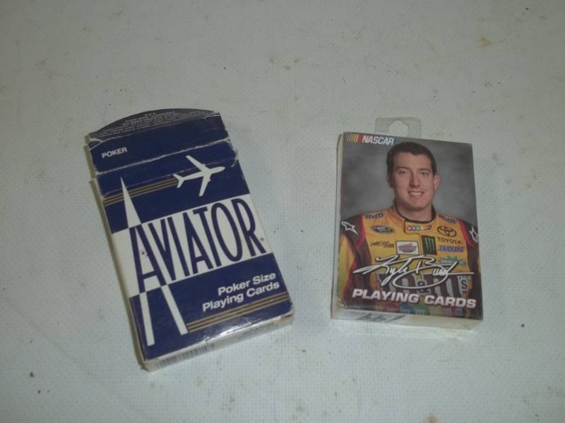 lot 209 image: Nascar and Poker Cards