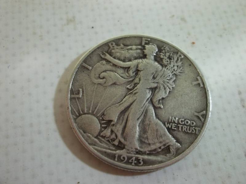 lot 230 image: 1943 Standing Liberty half dollar