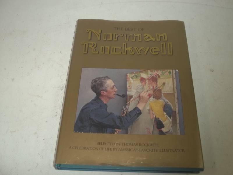 lot 282 image: The Best of Norman Rockwell Book