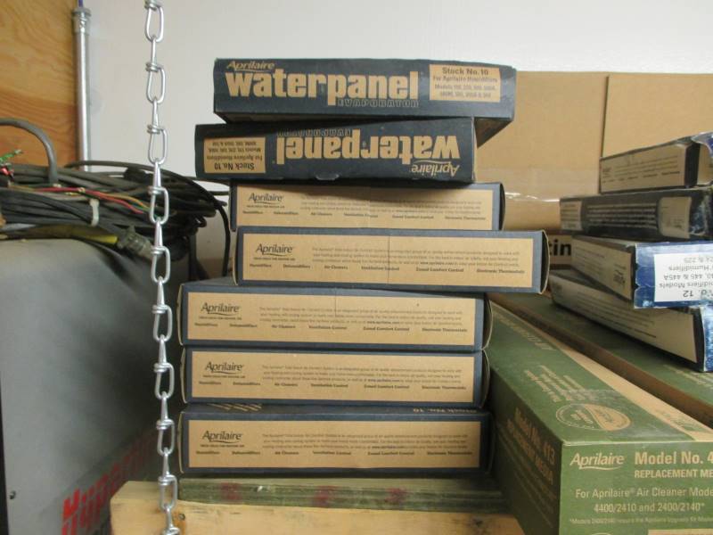 lot 146 image: Replacement Media for Air Cleaners & Humidifiers, Air Filters, Shoe Covers