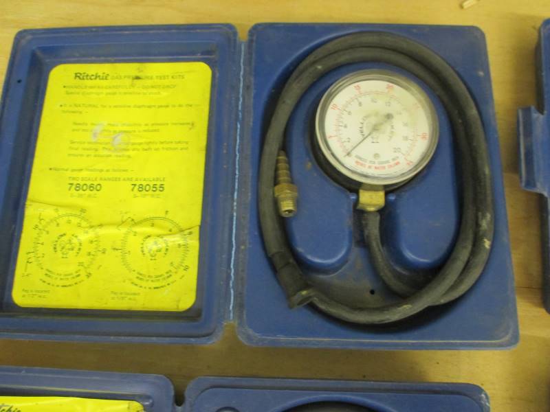 lot 30 image: Yellow Jacket Testing Kits & Manifolds