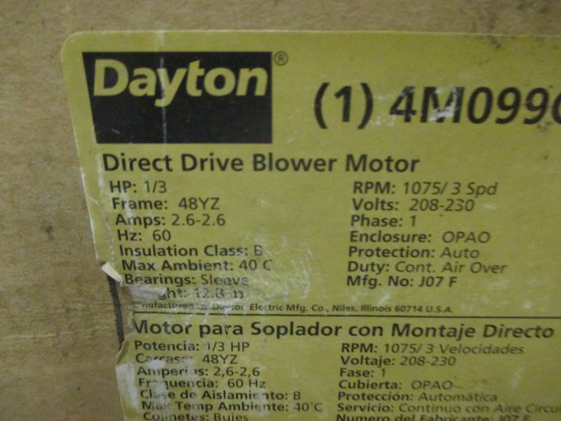 lot 48 image: (6) New Electric Motors (see pics for nameplates)