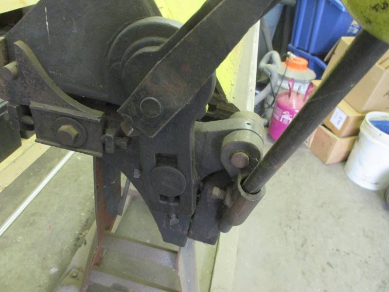 Chicago 416 4' Sheet Metal Brake HVAC Buisness Liquidation KBID