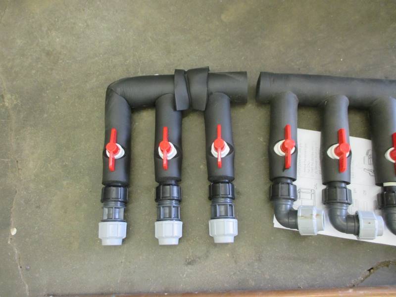 lot 74 image: PVC & Copper Manifolds