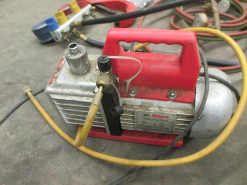lot 84 image: Torch Kit, Vacuum Pump, Digital Thermometer  Misc.