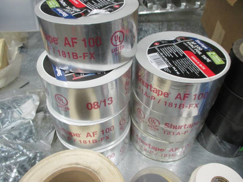 lot 88 image: Lot of Tape & Screws
