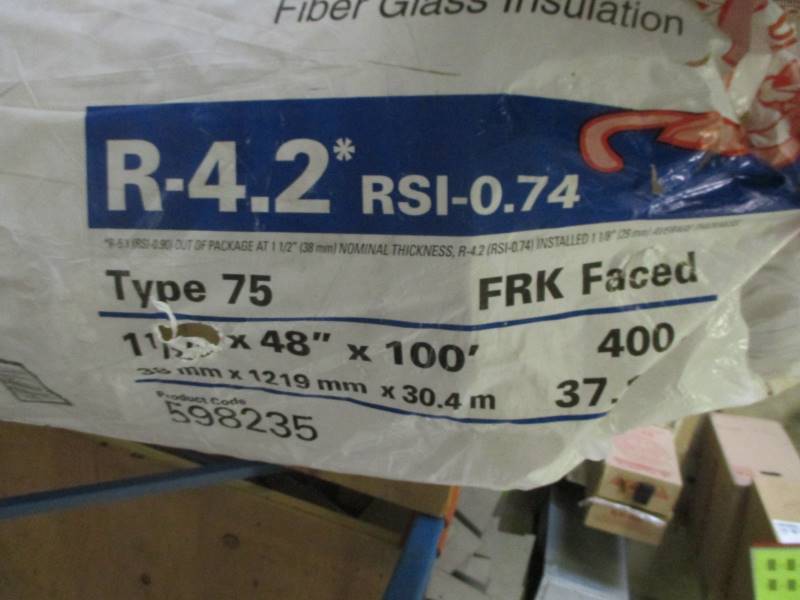lot 127 image: Full Bale of Insulation