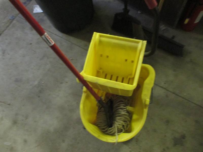 lot 138 image: Mop & Bucket