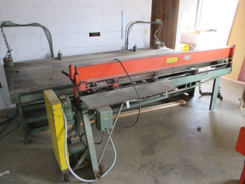 lot 12-1 image: Engel Shopmaster ShearingSlitting Table & Notching Unit
