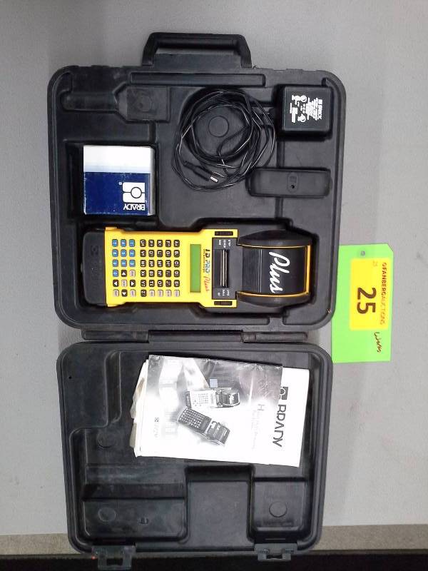 lot 25 image: Brady Plus Label Kit