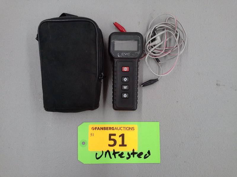 lot 51 image: Minvalco Model CVO Tester