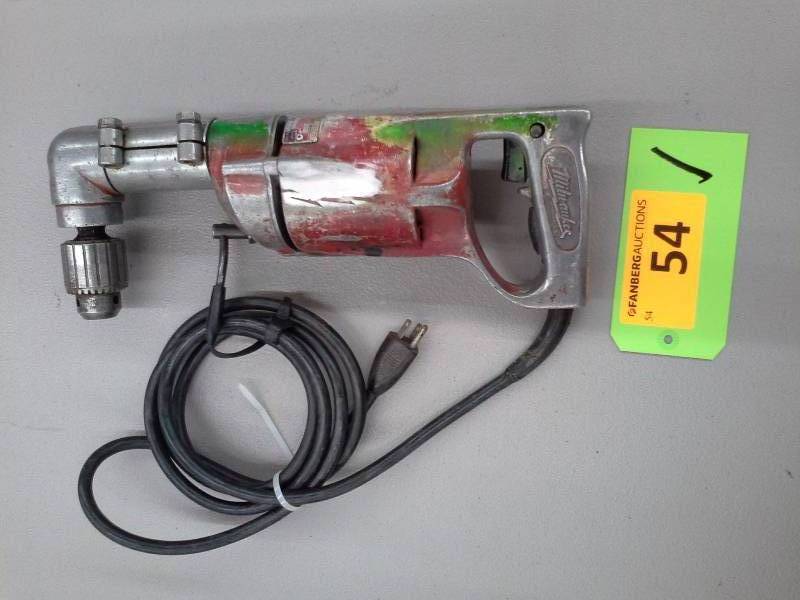 lot 54 image: Milwaukee Right Angle Drill (12)