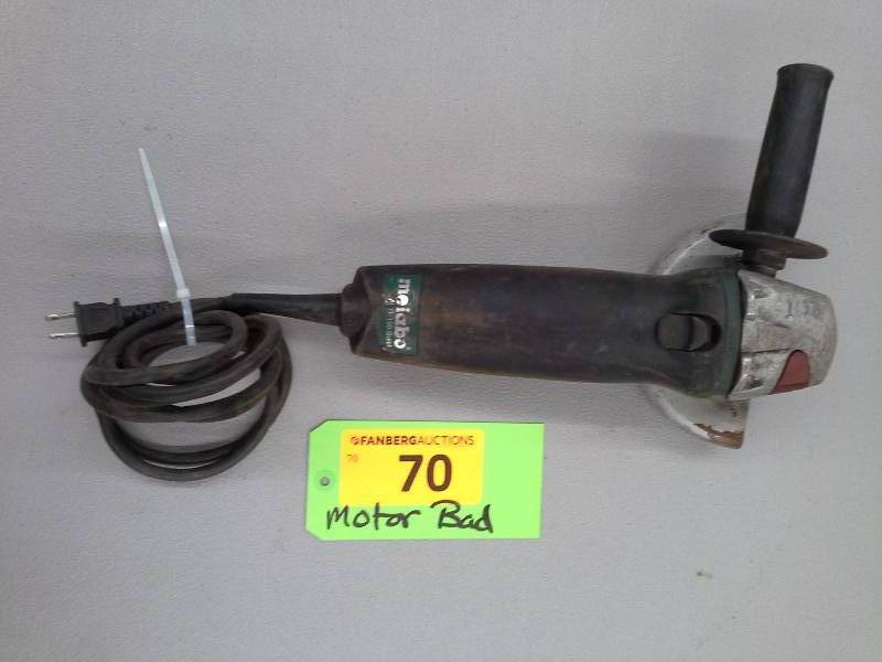 lot 70 image: Metabo 6 Grinder