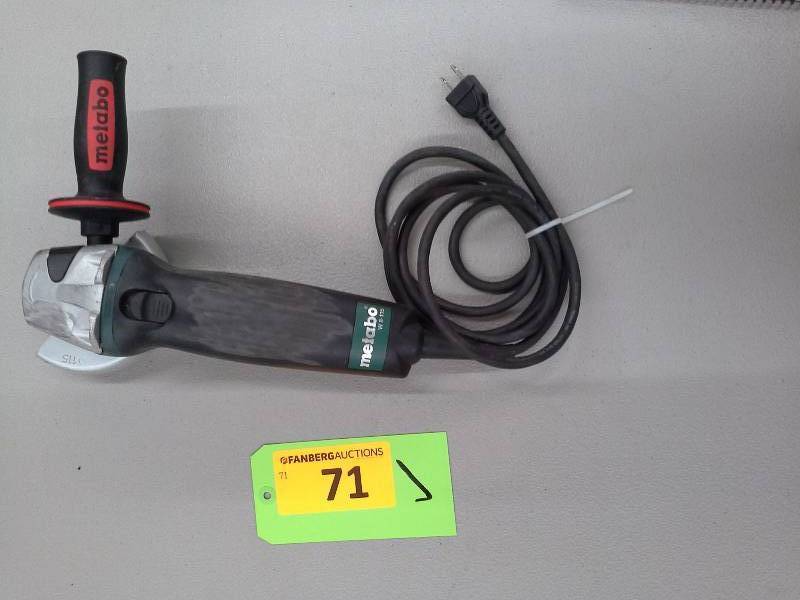 lot 71 image: Metabo 4-12 Grinder