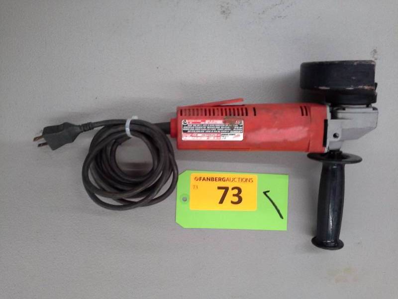 lot 73 image: Milwaukee 4-12 Sander-Grinder