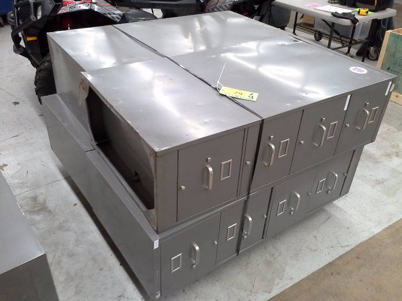 lot 79 image: Four Standard Hon Metal File Cabinets