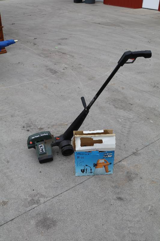 Lawn Edger & Paint Sprayer