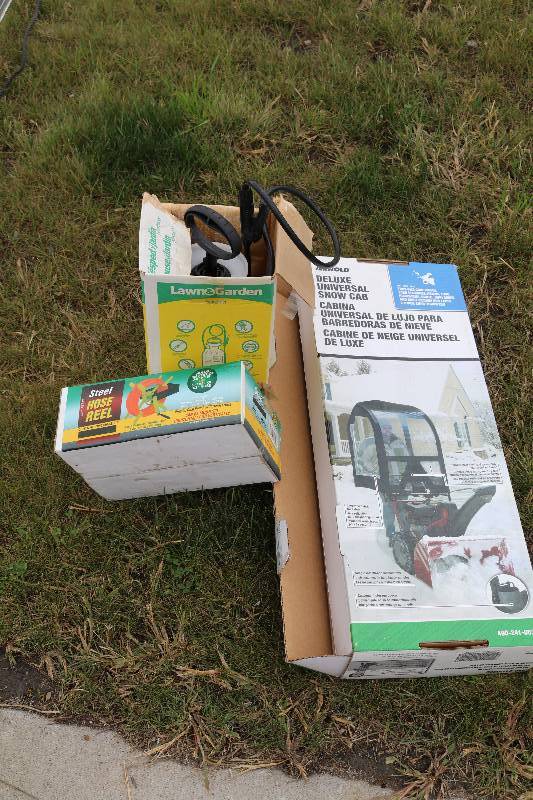 Hose ReelLawn SprayerSnow Blower Cab