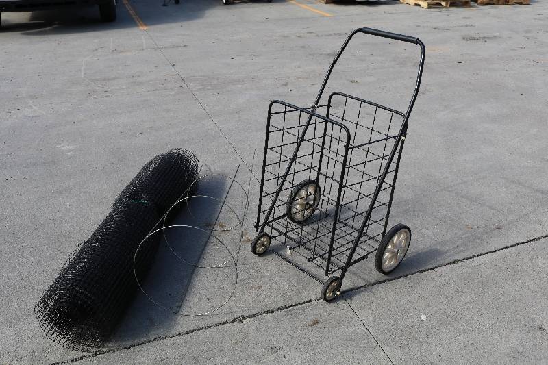 Mesh RollShopping Cart