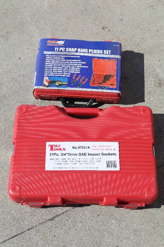 Snap Ring Pliers & Impact Socket Set