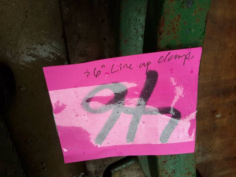 lot 46 image: 6 in line up clamp