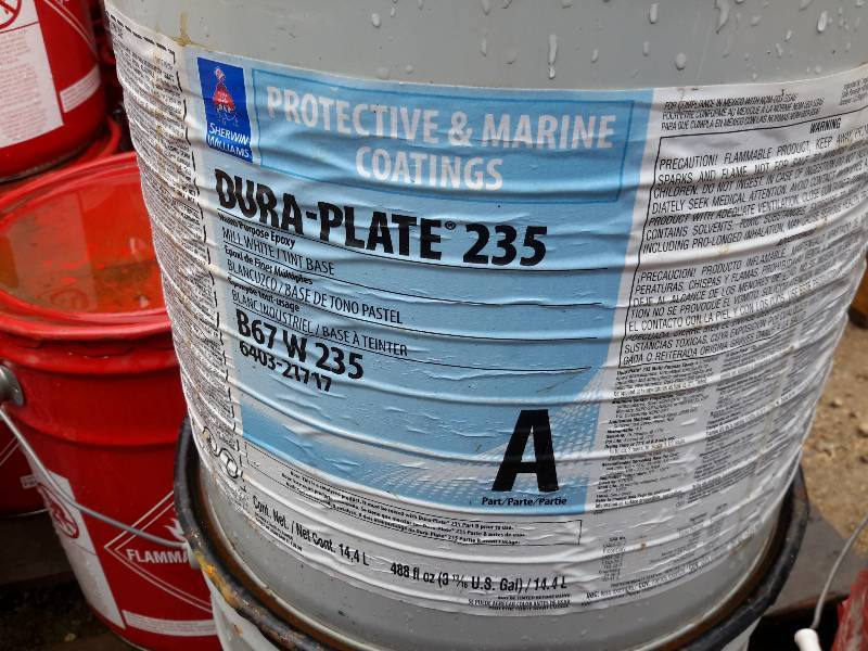 lot 79 image: 2, 5 Gal Pails Duraplate 235..