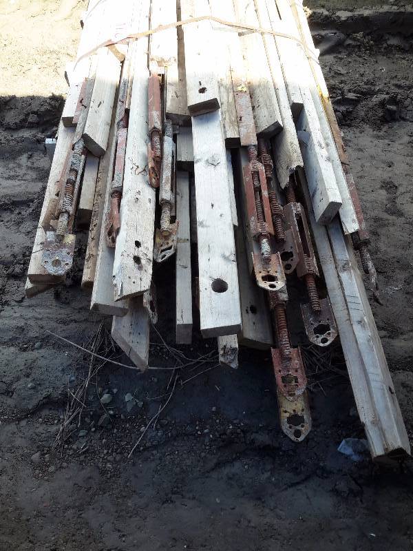 lot 207A image: Pallet of Cement Forms