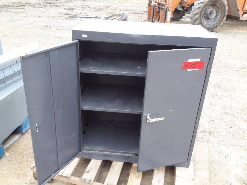 lot 295 image: Steel Cabinet