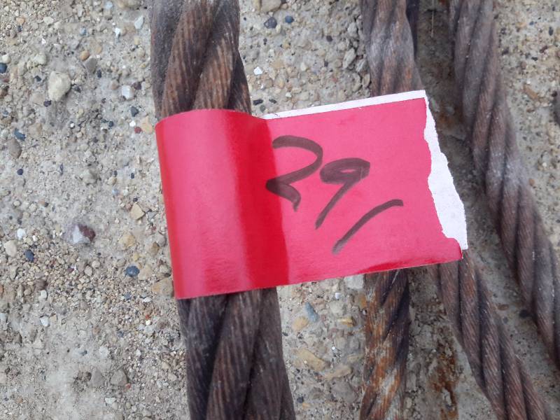 lot 291 image: 2, 20 ft chokers.. Heavy duty