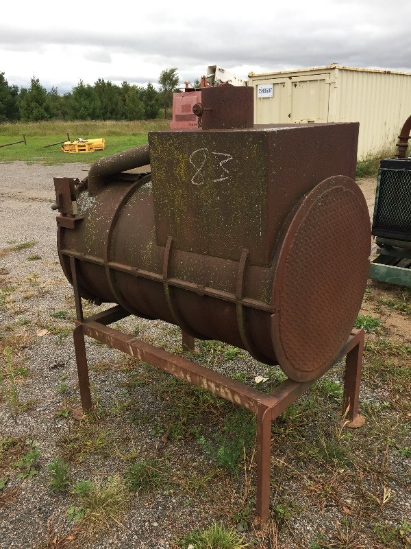 CUSTOM BUILT SHOP STOVE