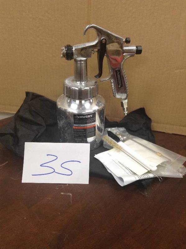 Husky Siphon Feed General Purpose spray gun used