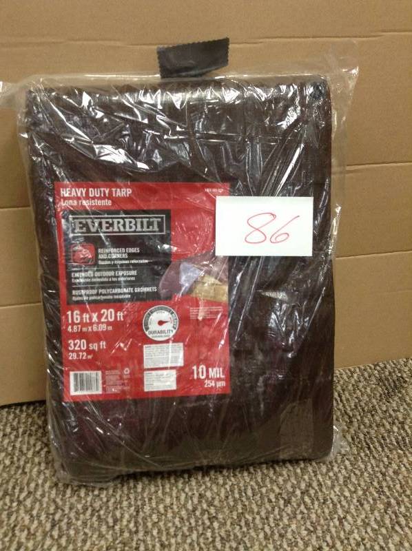 Everbuilt Heavy Duty Tarp 16 x 20 new