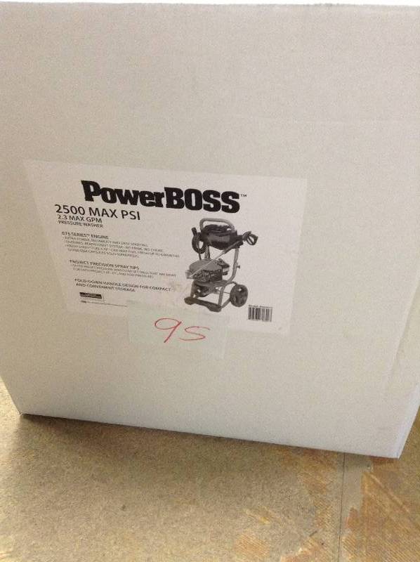 PowerBoss  Gas Powered Pressure Washer 2500 PSI 2.3 GPM
