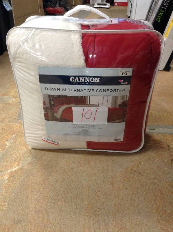 Cannon Down Alternative Comforter Red new