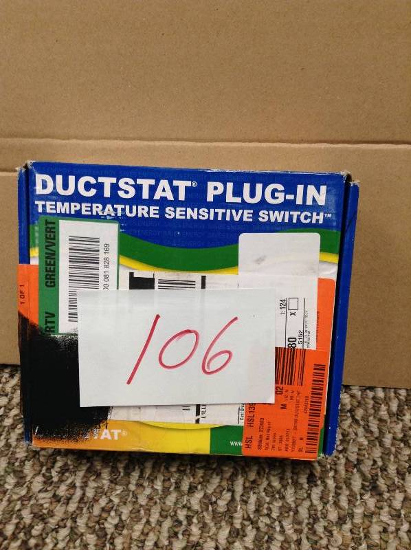 DuctStat Temperature Sensitive Switch