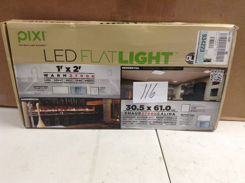 pixi Flatlight LED 1 x 2 not used