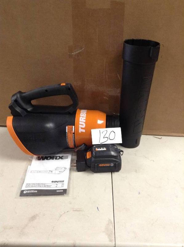 Worx 40V max Turbine cordless blower