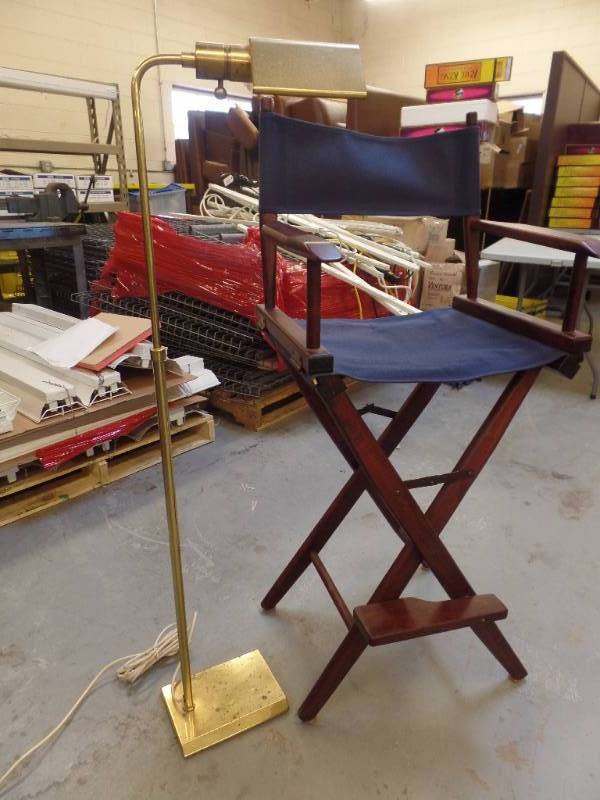 STIFFLE LAMP AND IKEA CHAIR