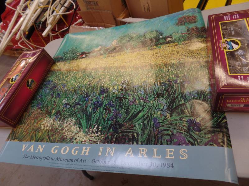 MOMA VANGOGH IN ARLES POSTER 1984