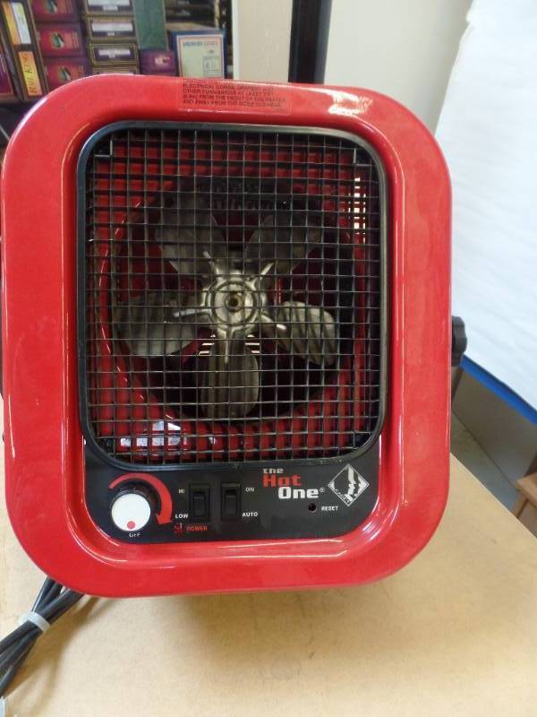 The Hot One Heater
 - Hot One Heater October Consignments K Bid