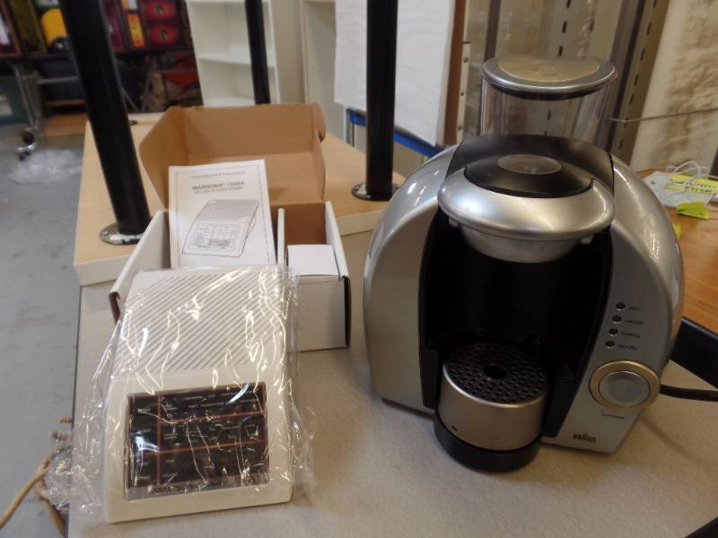 COFFEE MAKER AND SOUND CONDITIONER