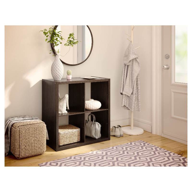 lot 5 image: New, In Box 4-Cube Organizer Shelf 13 - Threshold